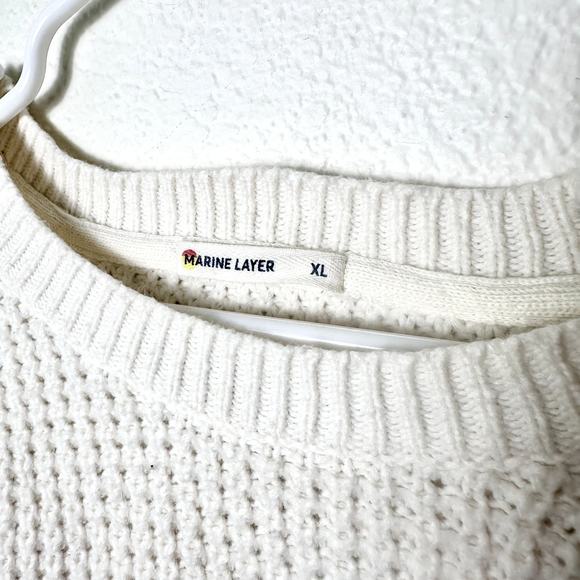 Marine Layer Striped Knit Sweater Size XL - Picture 4 of 4